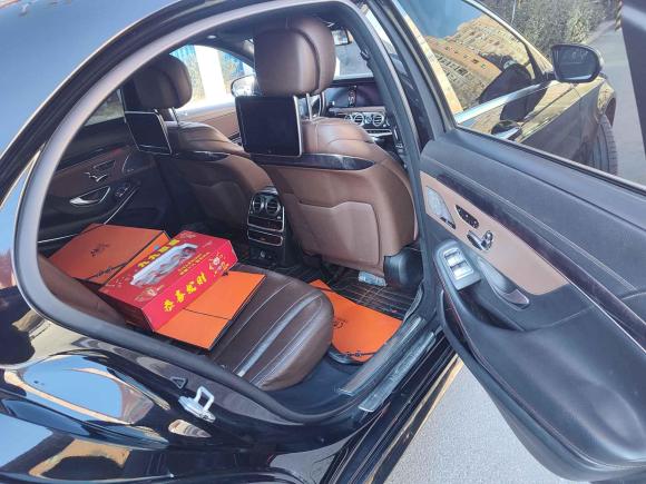 [北京·京A] 二手奔驰奔驰S级2017款 S 400 L 4MATIC