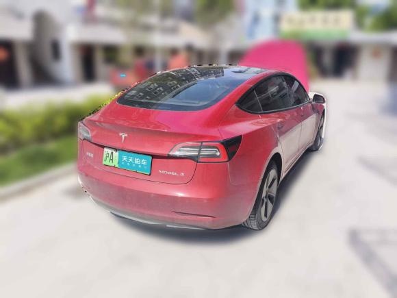 [南通·沪A] 二手特斯拉Model 32021款 标准续航后驱升级版 3D6