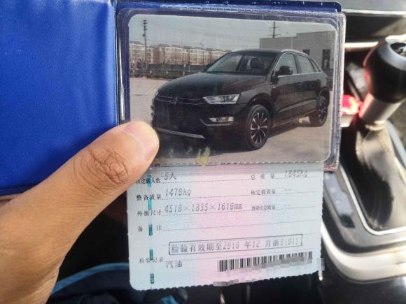 [宁波·浙B] 二手众泰众泰SR72016款 1.5T CVT魔方之路版 国IV