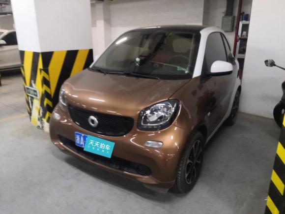 [杭州·浙A] 二手smartsmart fortwo2015款 1.0L 52千瓦硬顶激情版