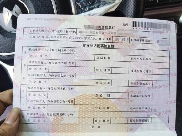 [温州·浙C] 二手卡威欧麦加2022款 128KM