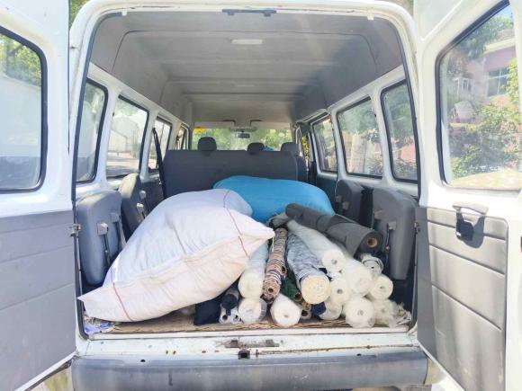 [上海·沪C] 二手福特经典全顺2013款 2.8T柴油冰白物流车长轴中顶JX493ZLQ4