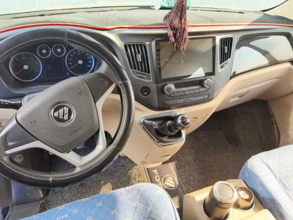 [济南·鲁A] 二手福田图雅诺2019款 2.8T 商旅版加长轴9座ISF2.8s5F148