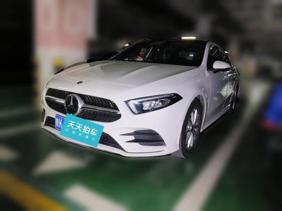 奔驰奔驰A级2020款 改款 A 200 L 运动轿车时尚型「西安二手车」「天天拍车」