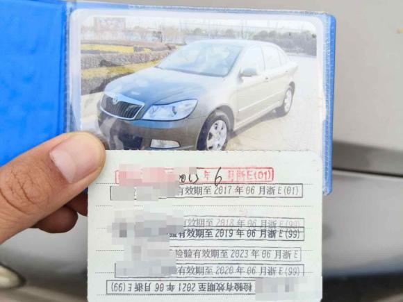 [湖州·浙E] 二手斯柯达明锐2012款 1.6L 自动逸俊版