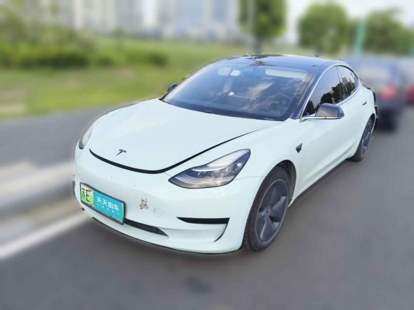 特斯拉Model 32019款 标准续航后驱升级版「苏州二手车」「天天拍车」