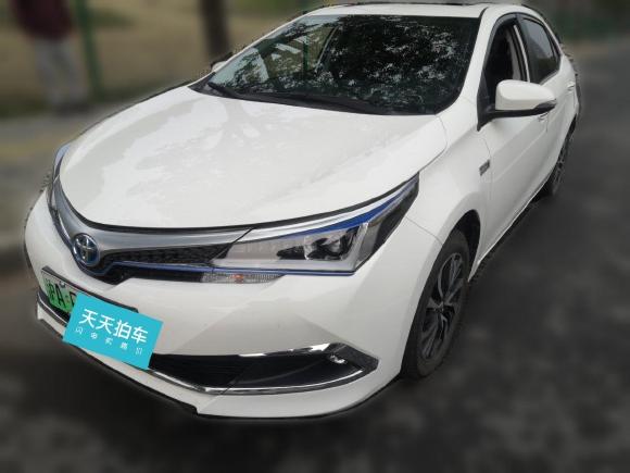 [上海·沪A] 二手丰田卡罗拉双擎E+2019款 1.8L E-CVT领先版