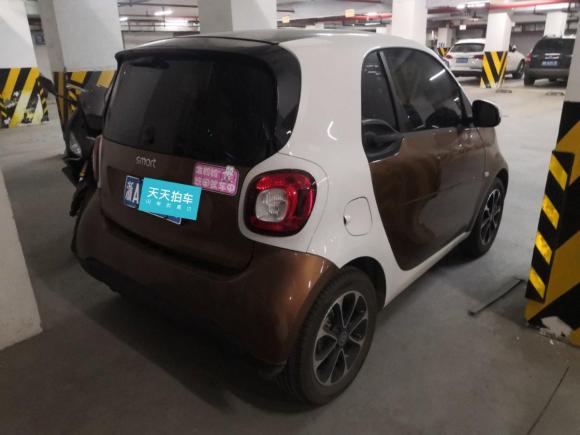 [杭州·浙A] 二手smartsmart fortwo2015款 1.0L 52千瓦硬顶激情版