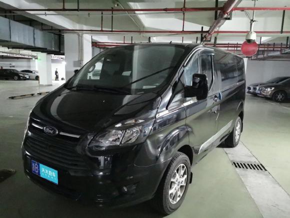 福特全顺2019款 2.0T汽油自动商旅型短轴低顶7座国VI「上海二手车」「天天拍车」