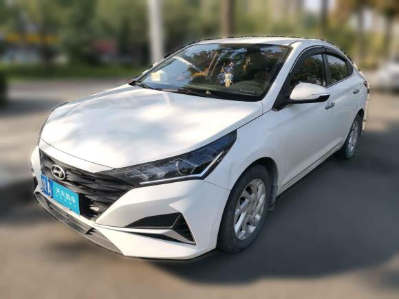 现代悦纳2020款 1.4L 手动GLS炫酷版「西安二手车」「天天拍车」