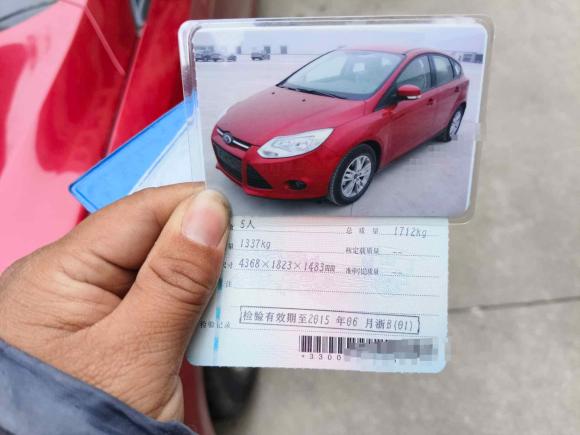 [宁波·浙B] 二手福特福克斯2012款 两厢 1.6L 自动舒适型