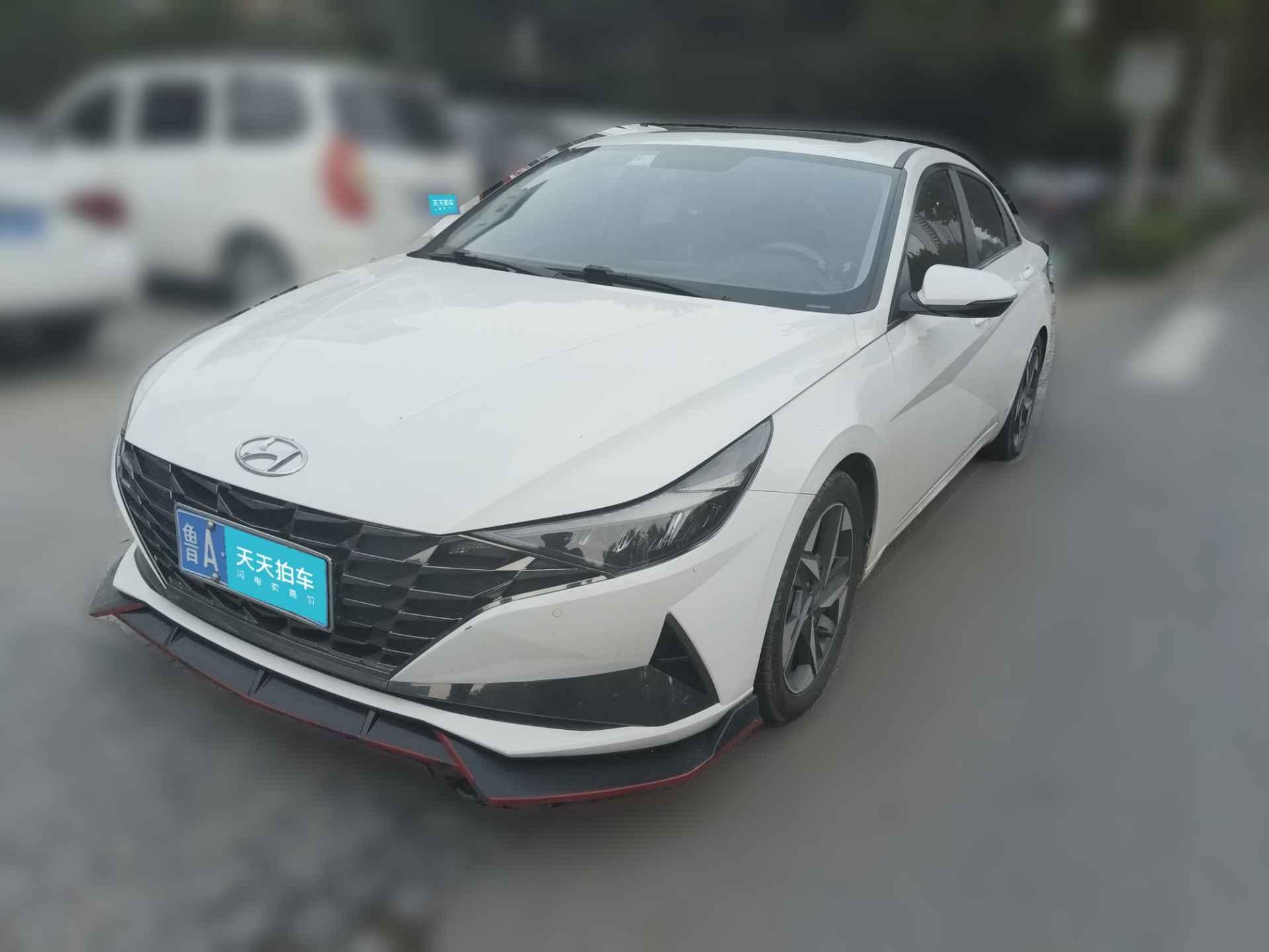 [济南·鲁A] 现代伊兰特2022款 1.5L CVT GLX精英版