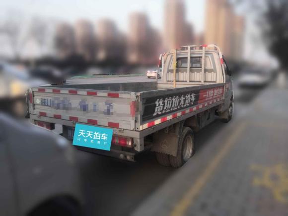 [西安·陕U] 二手长安跨越跨越王X52021款 2.0L汽油CNG舒适版单排双后轮栏板3600mm货箱LJ481QS6