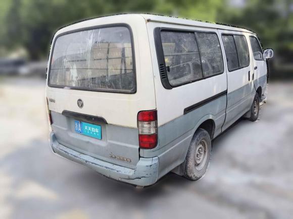 [上海·浙A] 二手福田福田风景2014款 2.5T快运经典型短轴版低顶4J25TC