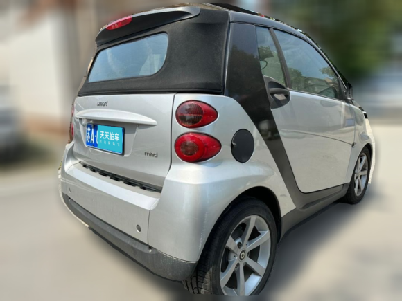 [苏州·苏A] 二手smartsmart fortwo2009款 1.0 MHD 敞篷 style版