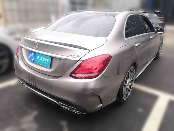 [上海·沪D] 二手奔驰奔驰C级2015款 改款 C 200 L 运动型