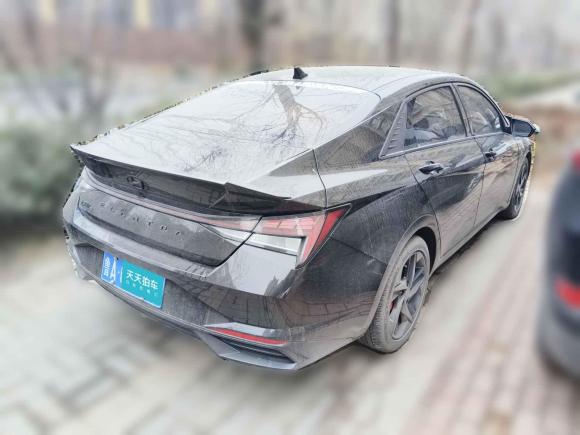 [济南·鲁A] 二手现代伊兰特2022款 1.5L CVT LUX黑骑士限量版