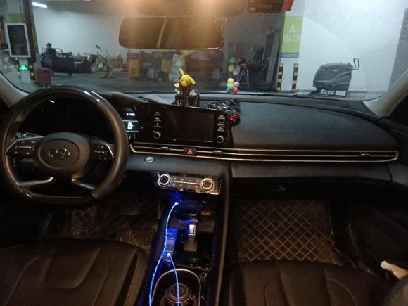 [深圳·川Q] 二手现代伊兰特2021款 1.5L CVT GLX精英版