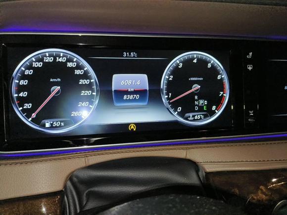 [广州·粤A] 二手奔驰奔驰S级2014款 S 320 L 豪华型