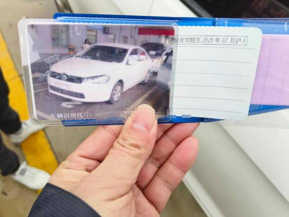 [上海·湘A] 二手大众捷达2015款 质惠版 1.4L 手动时尚型