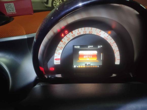 [济南·鲁A] 二手smartsmart fortwo2015款 1.0L 52千瓦硬顶激情版