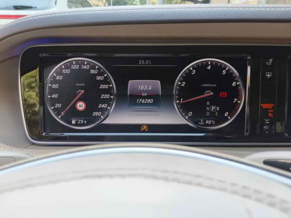 [西安·陕U] 二手奔驰奔驰S级2014款 S 320 L 商务型