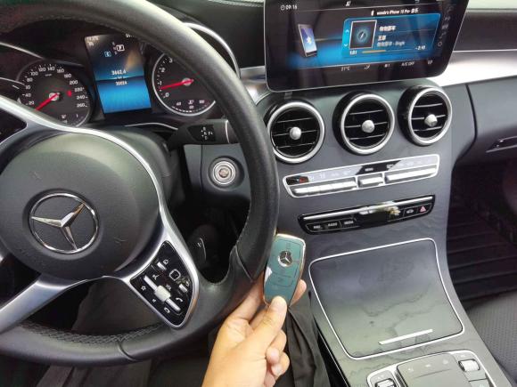 [杭州·浙A] 二手奔驰奔驰C级2019款 C 180 L 时尚型运动版