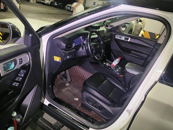 [成都·黑B] 二手福特探险者2020款 EcoBoost 285 四驱钛金版 7座