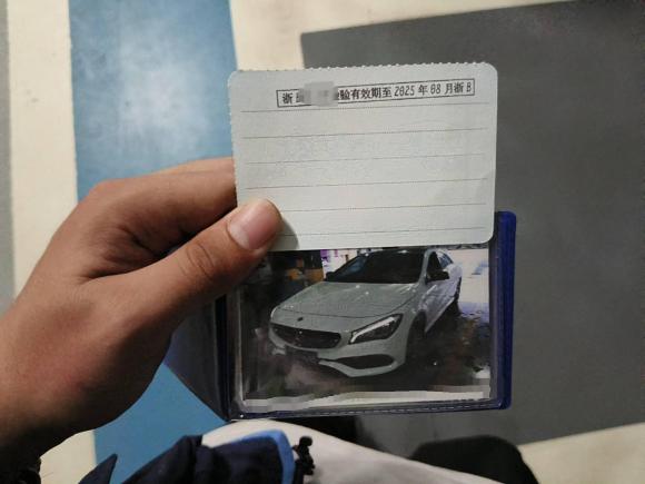 [台州·浙B] 二手奔驰奔驰CLA2017款 CLA 220 4MATIC