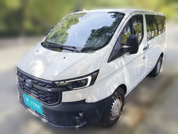 福特全顺2023款 2.0T柴油自动多功能商用车短轴低顶5/6座「杭州二手车」「天天拍车」