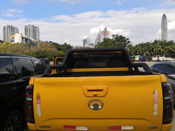 [深圳·粤A] 二手长城炮2020款 2.0T越野版自动汽油四驱进阶版拖挂版GW4C20B