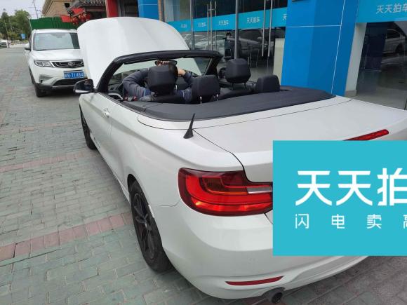 [上海·沪B] 二手宝马宝马2系2015款 218i 敞篷轿跑车