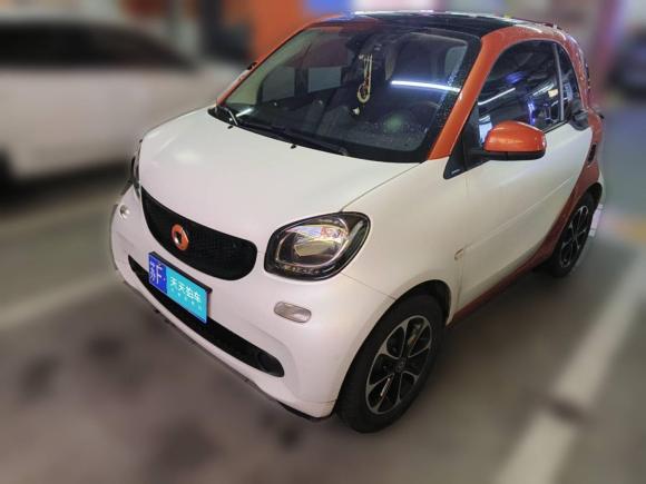 [南通·苏F] 二手smartsmart fortwo2015款 1.0L 52千瓦硬顶激情版