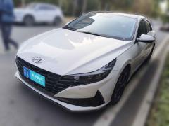 [天津·黑A] 现代伊兰特2021款 1.5L CVT LUX尊贵版