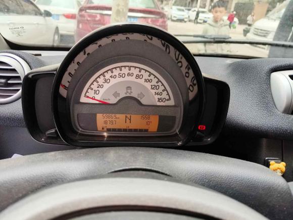 [武汉·鄂A] 二手smartsmart fortwo2012款 1.0 MHD 硬顶标准版