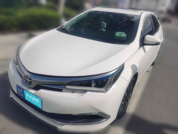 丰田卡罗拉2017款 改款双擎 1.8L E-CVT精英版「温州二手车」「天天拍车」
