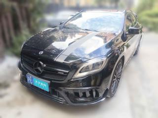 奔驰奔驰GLA AMG2017款 AMG GLA 45 4MATIC 暗夜雷霆限量版「上海二手车」「天天拍车」