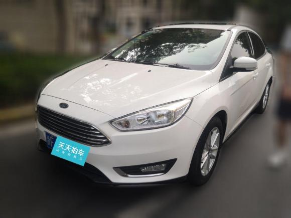 福特福克斯2017款 三厢 1.6L 自动风尚型智行版「上海二手车」「天天拍车」