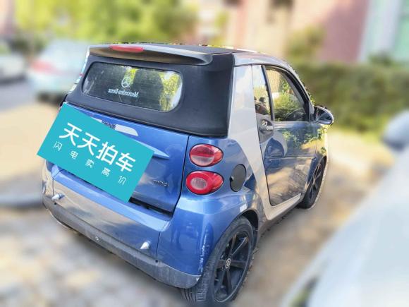 [上海·浙F] 二手smartsmart fortwo2009款 1.0 MHD 敞篷 style版