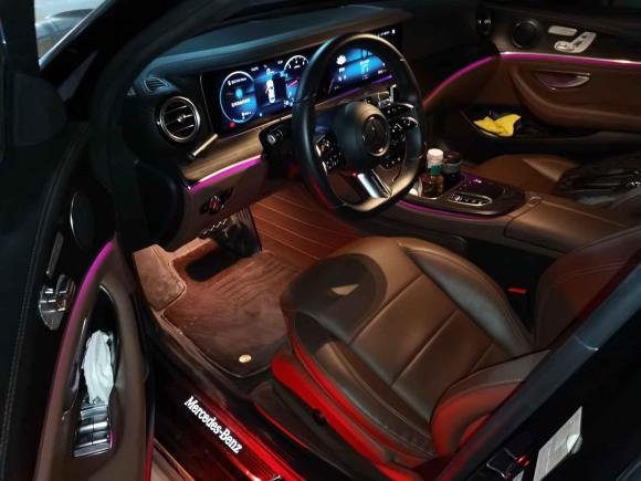 [武汉·鄂A] 二手奔驰奔驰E级2021款 E 300 L 运动时尚型