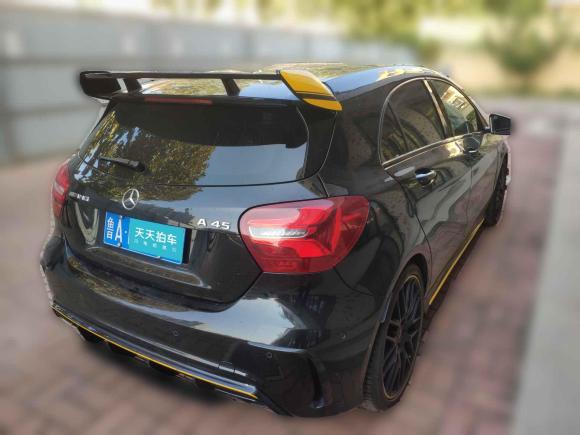 [济南·鲁A] 二手奔驰奔驰A级AMG2017款 AMG A 45 4MATIC 暗夜雷霆限量版