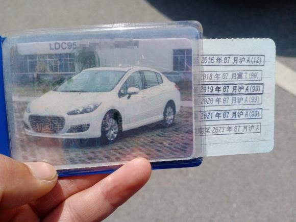 [上海·冀G] 二手标致标致3082012款 1.6L 自动优尚型