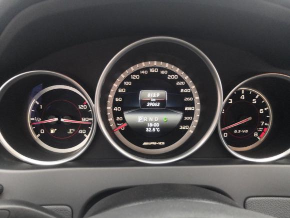 [深圳·粤B] 二手奔驰奔驰C级AMG2014款 AMG C 63 Edition 507
