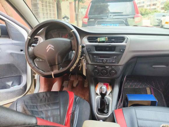 [武汉·鄂A] 二手雪铁龙爱丽舍2014款 1.6L 手动时尚型CNG