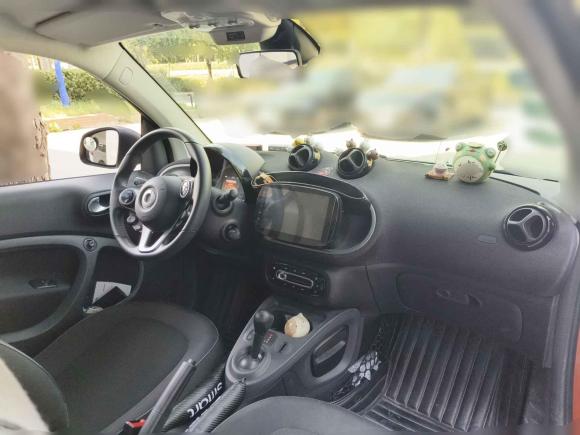 [合肥·皖A] 二手smartsmart fortwo2018款 1.0L 52千瓦硬顶激情版 国V