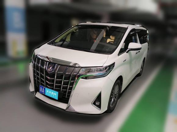 [杭州·浙A] 二手丰田埃尔法2021款 双擎 2.5L 豪华版