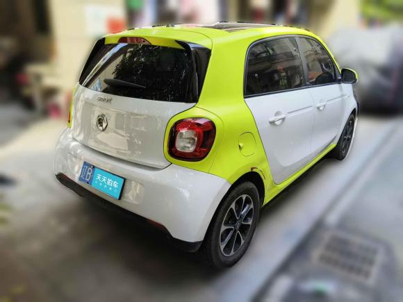 [杭州·辽B] 二手smartsmart forfour2016款 1.0L 52千瓦激情版
