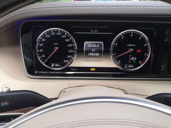 [上海·沪B] 二手奔驰奔驰S级2014款 S 500 L