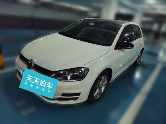 大眾高爾夫2017款 230TSI 自動舒適百萬輛紀(jì)念版「杭州二手車」「天天拍車」