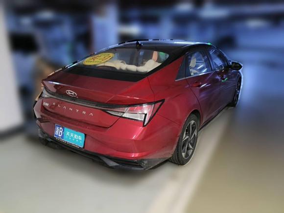 [宁波·浙B] 二手现代伊兰特2021款 1.5L CVT LUX尊贵版